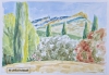 Le Mont St. Victoire (1), 30 cm x 40 cm